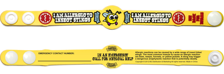Beware Bandits - Allergy and Condition Awareness Bands