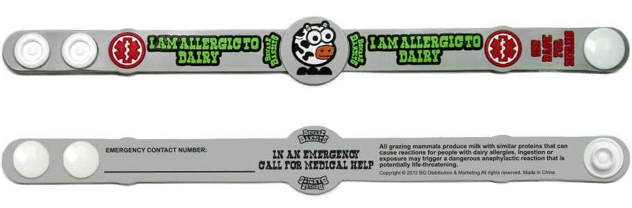 Beware Bandits - Allergy and Condition Awareness Bands