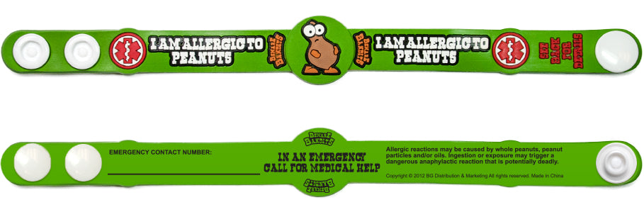 Beware Bandits - Allergy and Condition Awareness Bands
