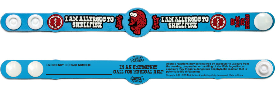 Beware Bandits - Allergy and Condition Awareness Bands