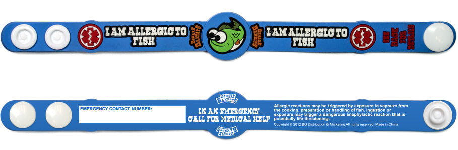 Beware Bandits - Allergy and Condition Awareness Bands