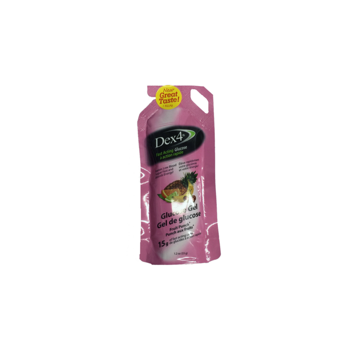 Dex4 Gel de Glucose punch aux fruits