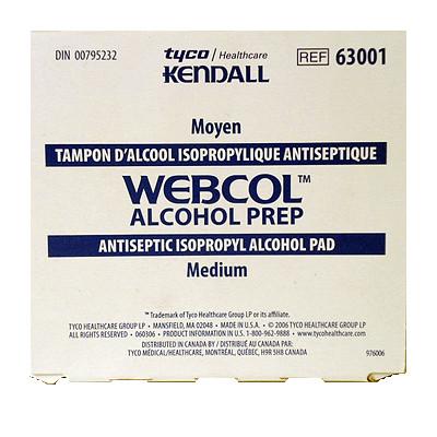 WEBCOL TAMPONS ACOOLISÉS POUR PRÉPARATION
